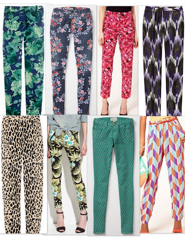 How to wear printed pants - how to wear pants with prints in style!
